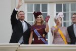 Den Haag 17 september 2019
Prinsjesdag 2019. Koning Willem Alexander Koningin Maxima Prins Constantijn en Prinses Laurentien arriveren met koets op binnenhof en bij paleis Noordeinde.