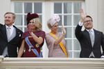 Den Haag 17 september 2019
Prinsjesdag 2019. Koning Willem Alexander Koningin Maxima Prins Constantijn en Prinses Laurentien arriveren met koets op binnenhof en bij paleis Noordeinde.
