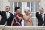 Den Haag 17 september 2019
Prinsjesdag 2019. Koning Willem Alexander Koningin Maxima Prins Constantijn en Prinses Laurentien arriveren met koets op binnenhof en bij paleis Noordeinde.
