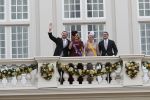 Den Haag 17 september 2019
Prinsjesdag 2019. Koning Willem Alexander Koningin Maxima Prins Constantijn en Prinses Laurentien arriveren met koets op binnenhof en bij paleis Noordeinde.