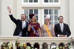 Den Haag 17 september 2019
Prinsjesdag 2019. Koning Willem Alexander Koningin Maxima Prins Constantijn en Prinses Laurentien arriveren met koets op binnenhof en bij paleis Noordeinde.