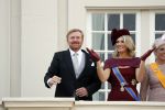 Den Haag 17 september 2019
Prinsjesdag 2019. Koning Willem Alexander Koningin Maxima Prins Constantijn en Prinses Laurentien arriveren met koets op binnenhof en bij paleis Noordeinde.