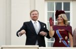 Den Haag 17 september 2019
Prinsjesdag 2019. Koning Willem Alexander Koningin Maxima Prins Constantijn en Prinses Laurentien arriveren met koets op binnenhof en bij paleis Noordeinde.