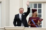 Den Haag 17 september 2019
Prinsjesdag 2019. Koning Willem Alexander Koningin Maxima Prins Constantijn en Prinses Laurentien arriveren met koets op binnenhof en bij paleis Noordeinde.