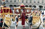 Den Haag 17 september 2019
Prinsjesdag 2019. Koning Willem Alexander Koningin Maxima Prins Constantijn en Prinses Laurentien arriveren met koets op binnenhof en bij paleis Noordeinde.