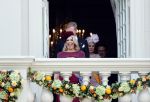 Den Haag 17 september 2019
Prinsjesdag 2019. Koning Willem Alexander Koningin Maxima Prins Constantijn en Prinses Laurentien arriveren met koets op binnenhof en bij paleis Noordeinde.