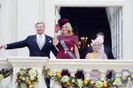 Den Haag 17 september 2019
Prinsjesdag 2019. Koning Willem Alexander Koningin Maxima Prins Constantijn en Prinses Laurentien arriveren met koets op binnenhof en bij paleis Noordeinde.