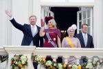 Den Haag 17 september 2019
Prinsjesdag 2019. Koning Willem Alexander Koningin Maxima Prins Constantijn en Prinses Laurentien arriveren met koets op binnenhof en bij paleis Noordeinde.