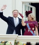 Den Haag 17 september 2019
Prinsjesdag 2019. Koning Willem Alexander Koningin Maxima Prins Constantijn en Prinses Laurentien arriveren met koets op binnenhof en bij paleis Noordeinde.