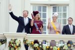 Den Haag 17 september 2019
Prinsjesdag 2019. Koning Willem Alexander Koningin Maxima Prins Constantijn en Prinses Laurentien arriveren met koets op binnenhof en bij paleis Noordeinde.