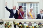 Den Haag 17 september 2019
Prinsjesdag 2019. Koning Willem Alexander Koningin Maxima Prins Constantijn en Prinses Laurentien arriveren met koets op binnenhof en bij paleis Noordeinde.