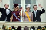 Den Haag 17 september 2019
Prinsjesdag 2019. Koning Willem Alexander Koningin Maxima Prins Constantijn en Prinses Laurentien arriveren met koets op binnenhof en bij paleis Noordeinde.