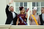 Den Haag 17 september 2019
Prinsjesdag 2019. Koning Willem Alexander Koningin Maxima Prins Constantijn en Prinses Laurentien arriveren met koets op binnenhof en bij paleis Noordeinde.