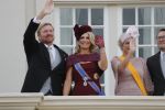Den Haag 17 september 2019
Prinsjesdag 2019. Koning Willem Alexander Koningin Maxima Prins Constantijn en Prinses Laurentien arriveren met koets op binnenhof en bij paleis Noordeinde.
