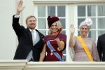 Den Haag 17 september 2019
Prinsjesdag 2019. Koning Willem Alexander Koningin Maxima Prins Constantijn en Prinses Laurentien arriveren met koets op binnenhof en bij paleis Noordeinde.