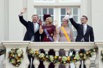 Den Haag 17 september 2019
Prinsjesdag 2019. Koning Willem Alexander Koningin Maxima Prins Constantijn en Prinses Laurentien arriveren met koets op binnenhof en bij paleis Noordeinde.