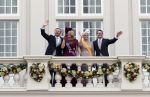 Den Haag 17 september 2019
Prinsjesdag 2019. Koning Willem Alexander Koningin Maxima Prins Constantijn en Prinses Laurentien arriveren met koets op binnenhof en bij paleis Noordeinde.