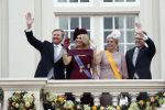 Den Haag 17 september 2019
Prinsjesdag 2019. Koning Willem Alexander Koningin Maxima Prins Constantijn en Prinses Laurentien arriveren met koets op binnenhof en bij paleis Noordeinde.