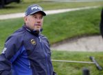Badhoevedorp 11 september 2019
PRO Am van de KLM open golf met oa Ruud Gullit en Ronald Koeman. Lee Westwood