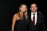 Hilversum 2 september 2019
Voetbalgala bij studio 21 . Marc Overmars met zijn vrouw Chantal v Woensel