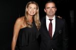 Hilversum 2 september 2019
Voetbalgala bij studio 21 . Marc Overmars met zijn vrouw Chantal v Woensel