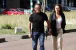 Rotterdam 2 september 2019
Marco Borsato en Leontine Borsato hand in hand.