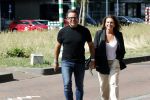 Rotterdam 2 september 2019
Marco Borsato en Leontine Borsato hand in hand.