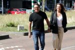Rotterdam 2 september 2019
Marco Borsato en Leontine Borsato hand in hand.