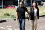 Rotterdam 2 september 2019
Marco Borsato en Leontine Borsato hand in hand.