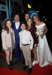Amsterdam 21 september 2019
Trouwfeest Martijn en Deborah Krabbe bij Akhnaton . Martijn kwam met zijn kinderen Michelle Bickel Achilles en Jasmijn