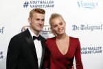 Hilversum 2 september 2019
Voetballer van het jaar verkiezing in studio 21. Annekee Molenaar met vriend Matthijs de Ligt