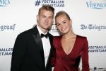 Hilversum 2 september 2019
Voetballer van het jaar verkiezing in studio 21. Annekee Molenaar met vriend Matthijs de Ligt