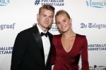 Hilversum 2 september 2019
Voetballer van het jaar verkiezing in studio 21. Annekee Molenaar met vriend Matthijs de Ligt