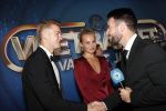 Hilversum 2 september 2019
Voetballer van het jaar verkiezing in studio 21. Annekee Molenaar met vriend Matthijs de Ligt