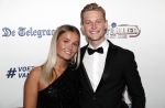 Hilversum 2 september 2019
Voetballer van het jaar verkiezing in studio 21. Mikky Kiemeney kwam met vriend Frenkie de Jong en zijn broer