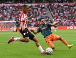 Eindhoven,22 September 2019 Kompetitiewedstrijd PSV-AJAX, eindstand 1-1
Mohamed Ihattaren en Nicolas Tagliafico