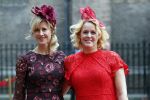 Den Haag 17 september 2019
Prinsjesdag 2019 op het binnenhof.
Staatssecretaris van Economische Zaken en Klimaat Mona Keijzer (CDA) en haar zus