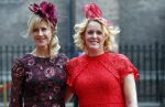Den Haag 17 september 2019
Prinsjesdag 2019 op het binnenhof.
Staatssecretaris van Economische Zaken en Klimaat Mona Keijzer (CDA) en haar zus