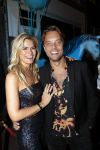 Amsterdam 21 september 2019
Trouwfeest Martijn en Deborah Krabbe bij Akhnaton . Nicolette v Dam met haar man Bas Smit