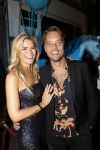 Amsterdam 21 september 2019
Trouwfeest Martijn en Deborah Krabbe bij Akhnaton . Nicolette v Dam met haar man Bas Smit