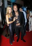 Amsterdam 21 september 2019
Trouwfeest Martijn en Deborah Krabbe bij Akhnaton . Nicolette v Dam met haar man Bas Smit
