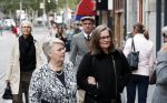 Amsterdam 11 augustus 2019
Premiere Downtown Abbey in pathe Tuschinski. Owen Schumacher kwam met zijn vrouw