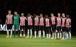Eindhoven, 14 September 2019 PSV-Vitesse, eindstand 5-0
5 doelpunten Donyell Malen
PSV elftal 1 minuut stilte voor Cees v Merode