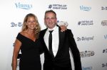 Hilversum 2 september 2019
Voetbalgala bij studio 21 . Patrick Smit met zijn vrouw