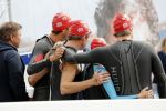 AMSTERDAM 8 september 2019
Amsterdam City Swim voor ALS. Pieter v d Hoogenband met Jan Joost v Gangelen en Beau v Erven Dorens