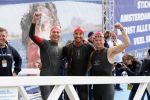 AMSTERDAM 8 september 2019
Amsterdam City Swim voor ALS. Pieter v d Hoogenband met Jan Joost v Gangelen en Beau v Erven Dorens
