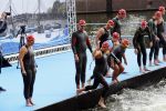 AMSTERDAM 8 september 2019
Amsterdam City Swim voor ALS. Pieter v d Hoogenband kwam mwet zijn vrouw Marie Jose en broer Robert