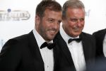 Hilversum 2 september 2019
Voetbalgala bij studio 21 . rafael v d Vaart kwam met zijn vader Ramon en broer