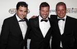 Hilversum 2 september 2019
Voetbalgala bij studio 21 . rafael v d Vaart kwam met zijn vader Ramon en broer