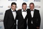 Hilversum 2 september 2019
Voetbalgala bij studio 21 . rafael v d Vaart kwam met zijn vader Ramon en broer